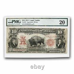 1901 $10 U. S. Note Lewis & Clark/Bison VF-20 PMG (Fr#122) SKU#232150