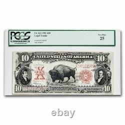 1901 $10 U. S. Note Lewis & Clark/Bison VF-25 PCGS (Fr#122) SKU#234251
