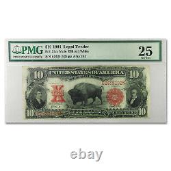 1901 $10 U. S. Note Lewis & Clark/Bison VF-25 PMG (FR#121m)