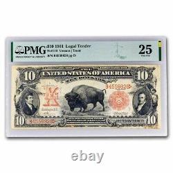 1901 $10 U. S. Note Lewis & Clark/Bison VF-25 PMG (Fr#116) SKU#244491