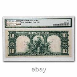 1901 $10 U. S. Note Lewis & Clark/Bison VF-30 EPG PMG(Fr#122M)Mule