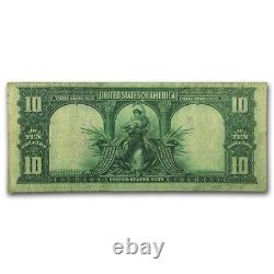 1901 $10 U. S. Note Lewis & Clark/Bison VF (Fr#116)