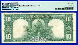 1901 $10 US Note (BISON MULE) PMG 25 Crazy Rare Mule BP 355 # E54925745