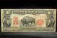 1901 $10 United States Note F Fine Bison L@@k Now 291 Trusted