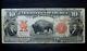 1901 $10 United States Note Vf Very Fine Legal Tender Us Bison Trusted