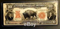 1901 Large Size Note -Bison Bill $10.00 EF Condition