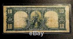 1901 Large Size Note -Bison Bill $10.00 EF Condition