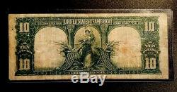 1901 Large Size Note -Bison Bill $10.00 EF Condition