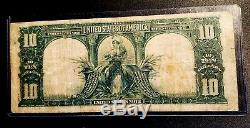 1901 Large Size Note -Bison Bill $10.00 EF Condition