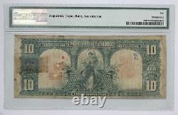 1901 Lewis & Clark Bison $10 Legal Tender Note PMG VG-10 1O5H