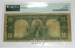 1901 PMG F15 Fr#122 $10 Bison Note US Item #26805F