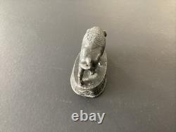1901 Pan American Exposition Buffalo NY Bison Paperweight Cast Iron Free Ship