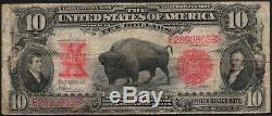 1901 Ten Dollar $10 Bison United States Note Fr#122