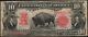 1901 Ten Dollar $10 Bison United States Note Fr#122