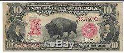 1901 US $10 Bison Buffalo Legal Tender Lewis & Clark Bank Note E33174883