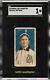 1910 T206 BROAD LEAF Billy Nattress SGC Buffalo Bisons Eastern League RARE