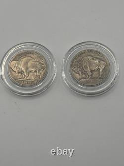 1913 First Year Buffalo Nickel Type Set PCS Authenticated Uncirculated Box
