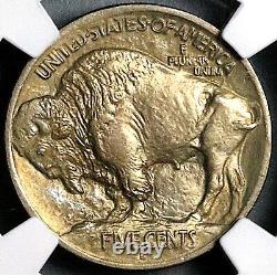 1913-S NGC MS 62 Type 1 Buffalo Nickel 5 Cents United States Coin (24103002C)