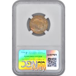 1914 5C Buffalo Nickel NGC AU58 Lovely Rainbow Toning