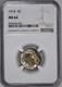1914 Buffalo 5c Nickel NGC MS 64 Iridescent Rainbow Toning