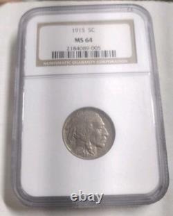 1915 Buffalo Nickel NGC MS-64