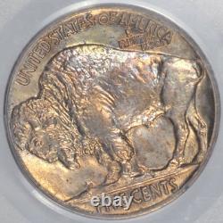 1915 Proof Buffalo Nickel Pcgs Pr64 Ogh Toned Colorful Matte Proof