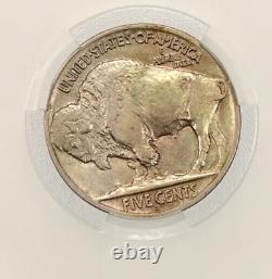 1917-D Buffalo Nickel CAC graded AU50 Rare Key Date