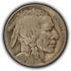 1918/7-D 5c Indian Head Buffalo Nickel VG/Fine Key Date Overdate SKU-B5376