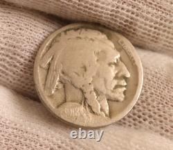 1918/7-D Denver Mint Buffalo Nickel Restored Date Key Overdate! (#PP01-330)
