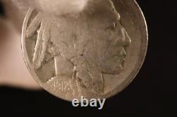 1918/7-D Denver Mint Buffalo Nickel Restored Date Key Overdate! (#PP01-330)