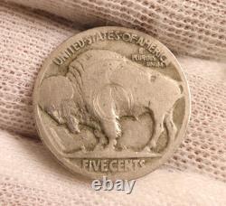 1918/7-D Denver Mint Buffalo Nickel Restored Date Key Overdate! (#PP01-330)