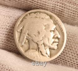 1918/7-D Denver Mint Buffalo Nickel Restored Date Key Overdate! (#PP01-330)