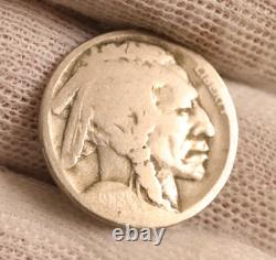 1918/7-D Denver Mint Buffalo Nickel Restored Date Key Overdate! (#PP01-330)