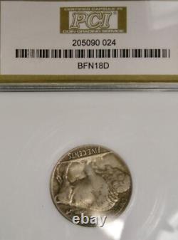 1918 D Buffalo Indian Head Nickel Scarce Tougher Date Appealing Full Braid/horn