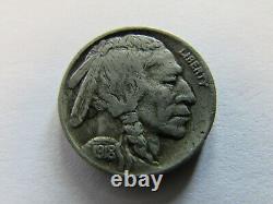1918 D Buffalo Nickel Denver Mint 5 Cents US Indian Bison Coin 5c High End Circ
