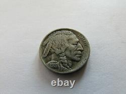 1918 D Buffalo Nickel Denver Mint 5 Cents US Indian Bison Coin 5c High End Circ