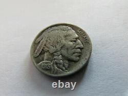 1918 D Buffalo Nickel Denver Mint 5 Cents US Indian Bison Coin 5c High End Circ