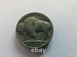 1918 D Buffalo Nickel Denver Mint 5 Cents US Indian Bison Coin 5c High End Circ