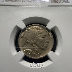 1921 5c Buffalo Nickel NGC AU58