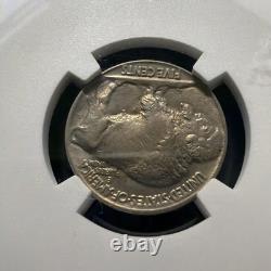 1921 5c Buffalo Nickel NGC AU58