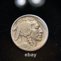1921 S Buffalo Nickel VF Very Fine STRONG STRIKE Indian Bison 5c