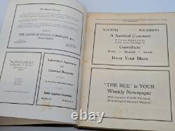 1922-1923 Buffalo NY The University Bison 8 Bound Magazines Illustrated Cartoons