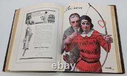 1922-1923 Buffalo NY The University Bison 8 Bound Magazines Illustrated Cartoons