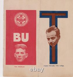 1927 Boston Football Large Program Arthur Dorfman Buffalo Bisons NFL NCAA Yanks