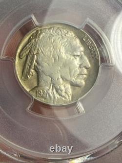1927-D BUFFALO NICKEL PCGS AU58 CAC Approved Lightly Toned Great Everyman