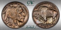1931-S 5c CAC MS 64+ NICE HIGH-END GEM BUFFALO NICKEL