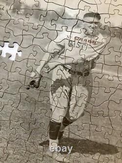 1933 HEINIE MUELLER Buffalo Bisons Baseball Puzzle Bison Stadium Give Away
