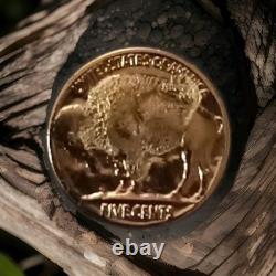 1937 Buffalo Nickel 5c Coin