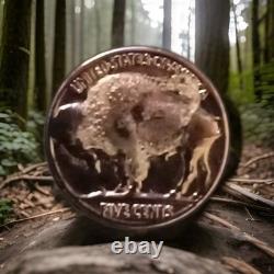 1937 Buffalo Nickel 5c Coin