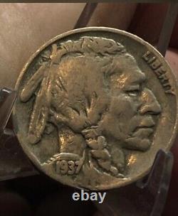 1937-D 3 Legged Buffalo Nickel